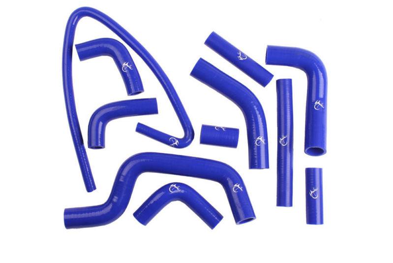 For monster s4 silicone blue  radiator hose kit 01-03  2001 2002 2003