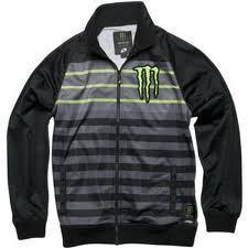 New monster one industries university zipup jacket medium