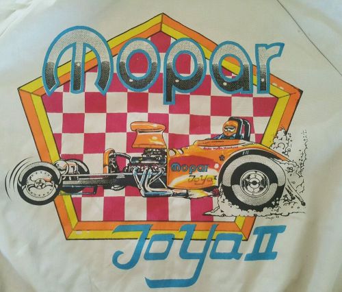 Vintage jacket mopar racing indio motor machine joya ii m medium