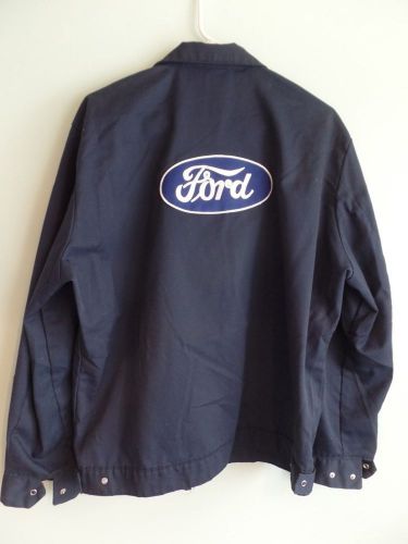 Vintage ford dealer uniform jacket- gas oil mechanic rat rod #1