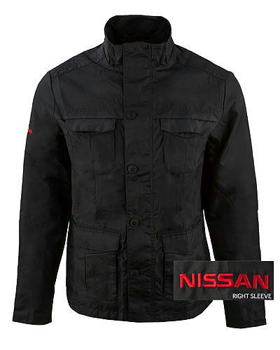 Genuine nissan men&#039;s four pocket jacket-black 2xl
