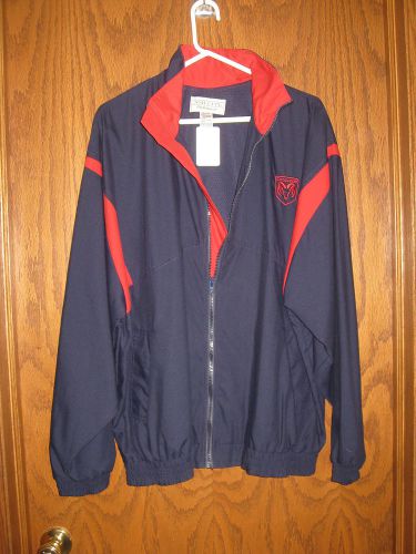 Dodge / dodge ram jacket - navy &amp; red - xl, extra large - new with tags