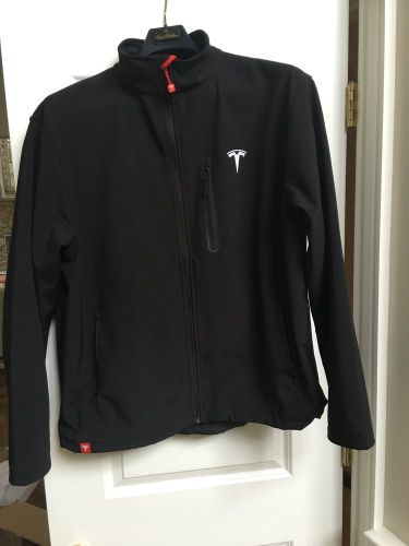 Tesla men&#039;s corp full zip jacket black red mens size xxl never worn
