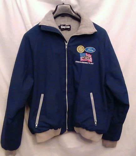 Men&#039;s ford uaw edison assembly plant size large jacket made in u.s.a