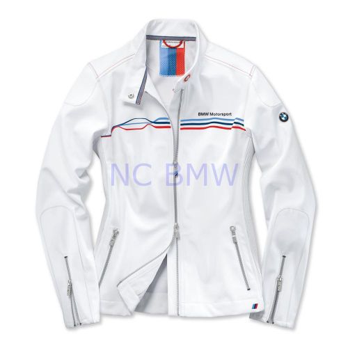 Bmw genuine motorsport ladies softshell jacket white xl extra large 2285818