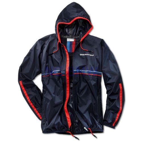 Bmw genuine unisex motorsport rain jacket black xl extra large 2285863