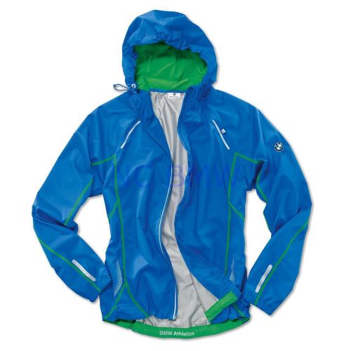 Bmw genuine life style athletics men s wind jacket blue xxl 2xl 2361071