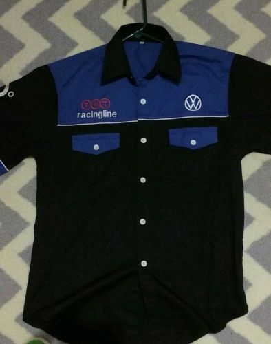 Volkswagen  racing tnt racingline castrol mechanic style shirt size large l