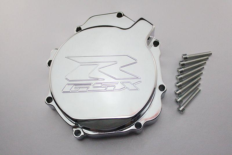 Chrome motorcycle engine stator cover for suzuki gsxr1000 gsx-r 1000 2003 2004