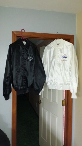 Chevrolet satin jackets and chevelle hats - size xl