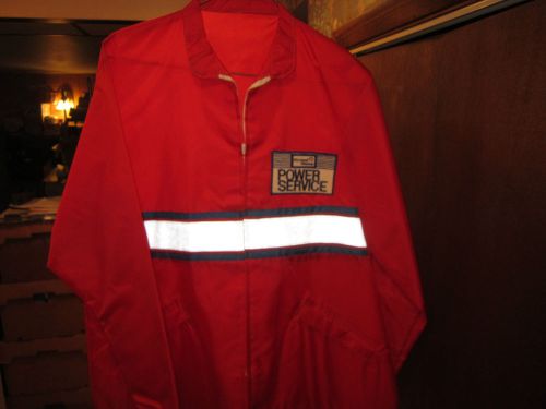 Vintage delco power service windbreaker jacket medium